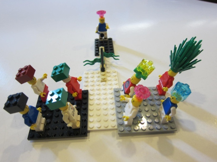 圖1  創新教練的LEGO模組